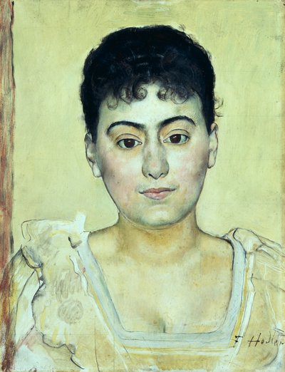 Portrait de Madame de R. - Ferdinand Hodler